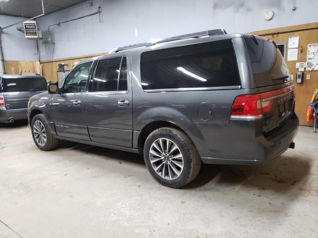 5LMJJ3JT5GEL11151 - 2016 LINCOLN NAVIGATOR L SELECT GRAY photo 2