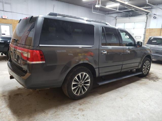 5LMJJ3JT5GEL11151 - 2016 LINCOLN NAVIGATOR L SELECT GRAY photo 3