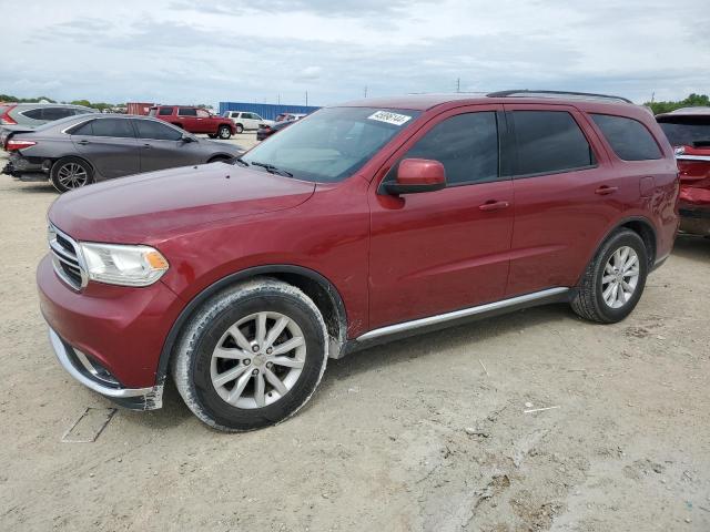 1C4RDHAG9FC147026 - 2015 DODGE DURANGO SXT RED photo 1