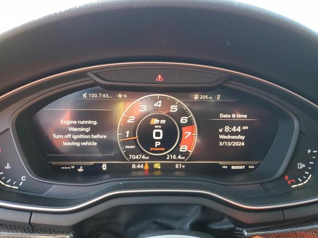 WAUP4AF59JA002205 - 2018 AUDI S5 PREMIUM PLUS 石墨色 照片 9