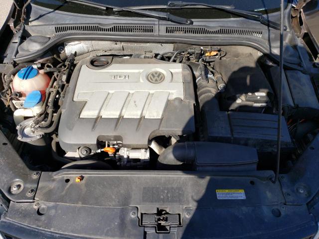 3VWLL7AJ0DM373401 - 2013 VOLKSWAGEN JETTA TDI TAN photo 11