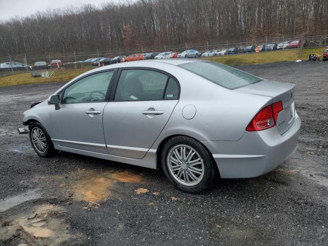 2HGFA16598H319423 - 2008 HONDA CIVIC LX SILVER photo 2