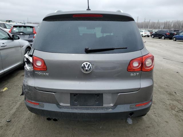 WVGAV7AX0AW504780 - 2010 VOLKSWAGEN TIGUAN S GRAY photo 6