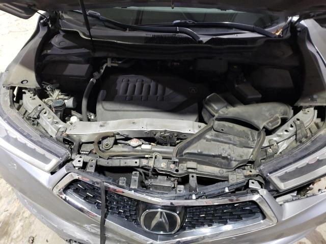 5FRYD4H54HB037093 - 2017 ACURA MDX TECHNOLOGY SILVER photo 12