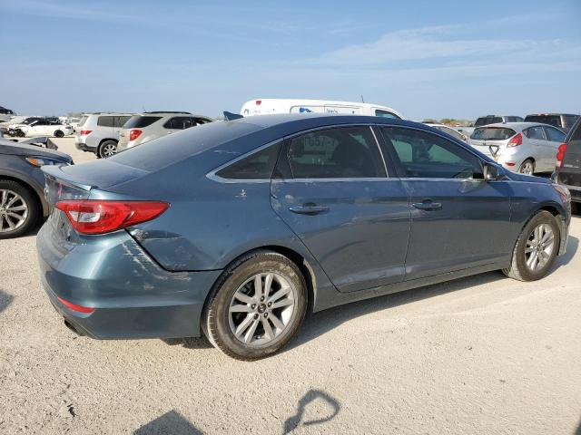 5NPE24AF6GH344150 - 2016 HYUNDAI SONATA SE BLUE photo 3