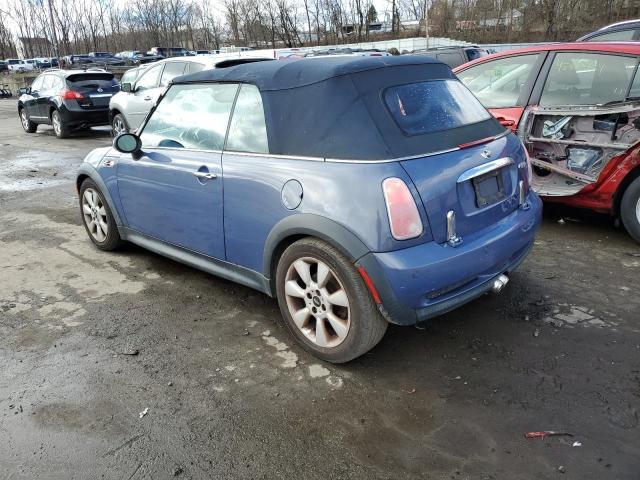 WMWRH33515TF84052 - 2005 MINI COOPER S BLUE photo 2