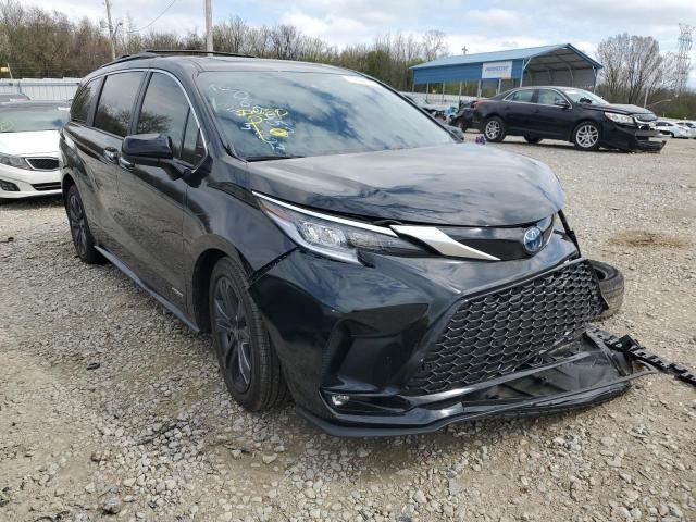 5TDXRKEC9MS065953 - 2021 TOYOTA SIENNA XSE BLACK photo 4