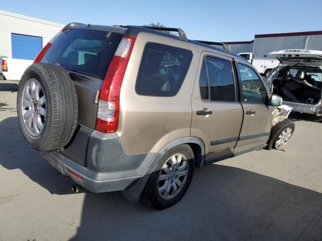 JHLRD78886C033515 - 2006 HONDA CR-V EX BROWN photo 3