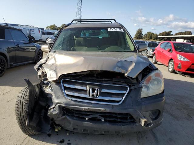 JHLRD78886C033515 - 2006 HONDA CR-V EX BROWN photo 5