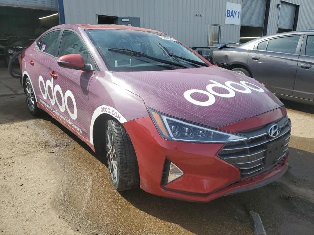 5NPD84LF0LH526010 - 2020 HYUNDAI ELANTRA SEL RED photo 4