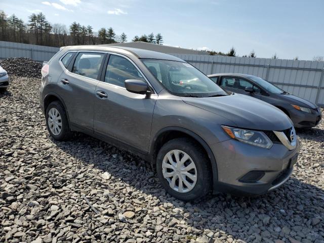 JN8AT2MV1GW145380 - 2016 NISSAN ROGUE S GRAY photo 4