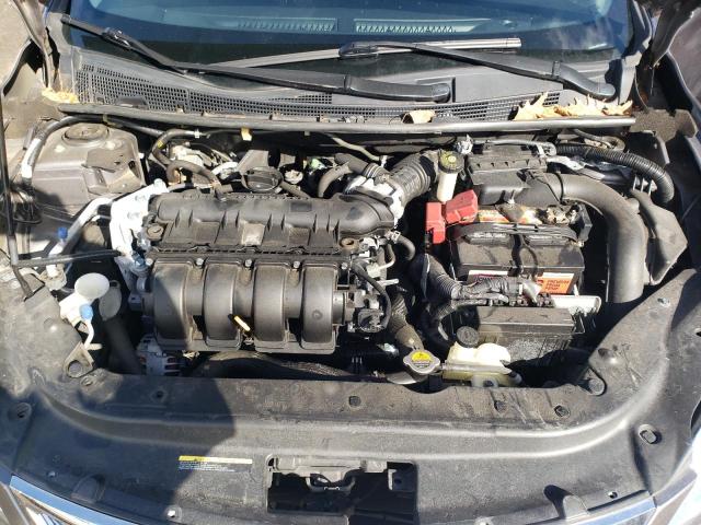 3N1AB7AP9FY226610 - 2015 NISSAN SENTRA S GRAY photo 11