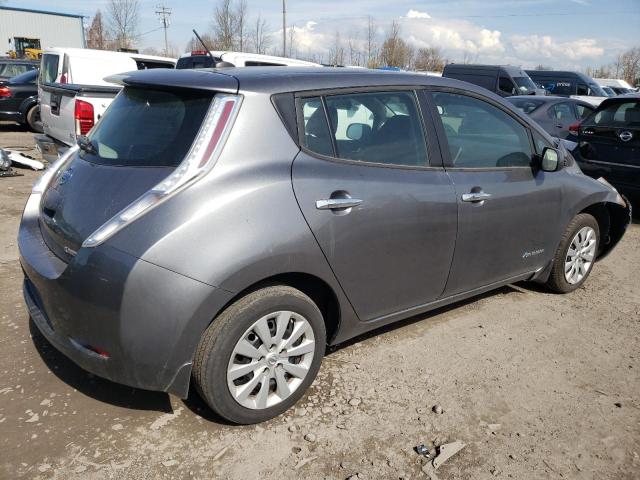 1N4BZ0CP2GC313489 - 2016 NISSAN LEAF SV GRAY photo 3