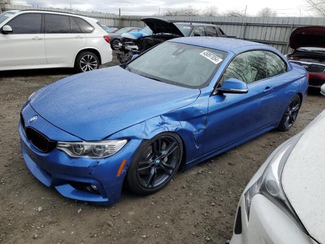 WBA3T7C5XFPW79194 - 2015 BMW 435 XI BLUE photo 1