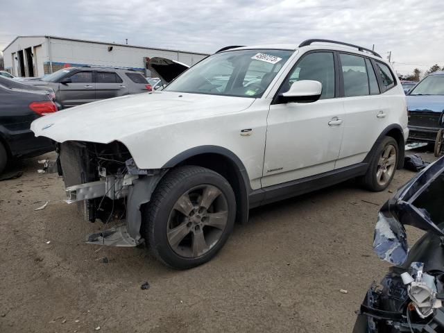 WBXPC9C47AWE79367 - 2010 BMW X3 XDRIVE30I WHITE photo 1