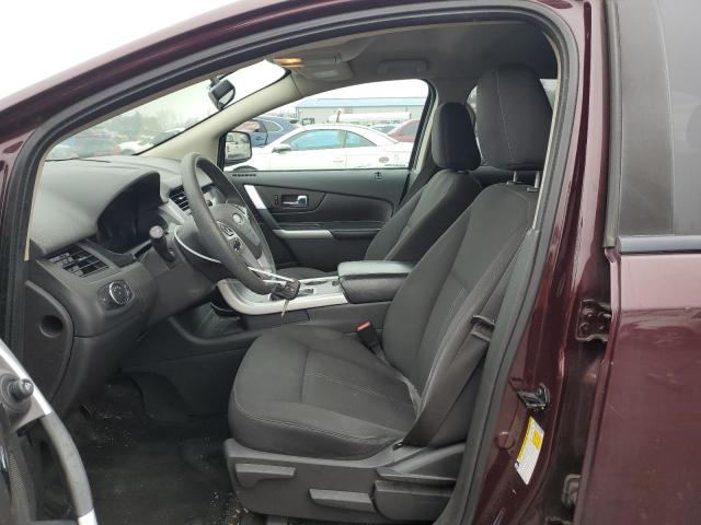 2FMDK3GC3BBA25064 - 2011 FORD EDGE SE BURGUNDY photo 7