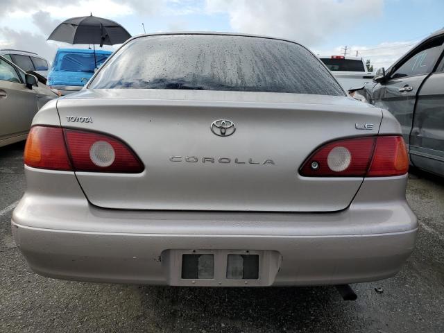 1NXBR12E12Z610526 - 2002 TOYOTA COROLLA CE TAN photo 6