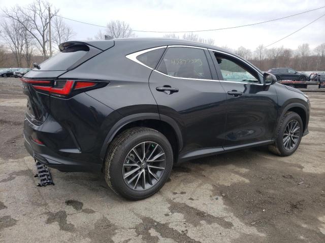 2T2GGCEZ4NC009442 - 2022 LEXUS NX 350 BLACK photo 3