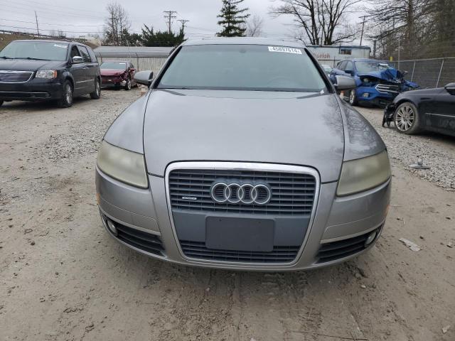 WAUDH74F66N080639 - 2006 AUDI A6 3.2 QUATTRO SILVER photo 5