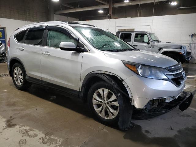 2HKRM3H70CH512363 - 2012 HONDA CR-V EXL SILVER photo 4