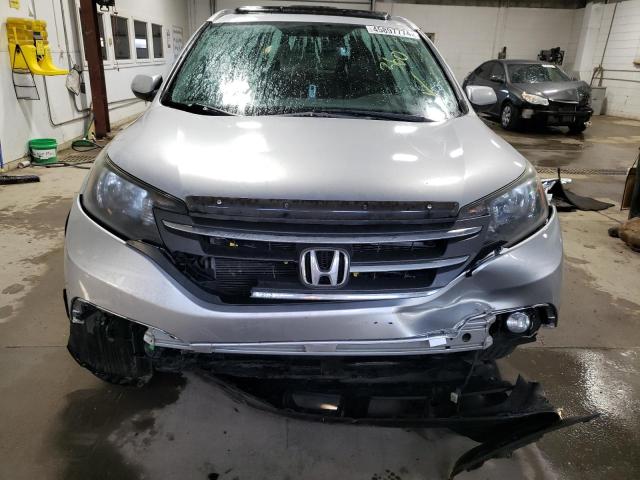 2HKRM3H70CH512363 - 2012 HONDA CR-V EXL SILVER photo 5