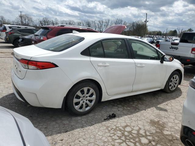 JTDEPMAE4N3009826 - 2022 TOYOTA COROLLA LE WHITE photo 3