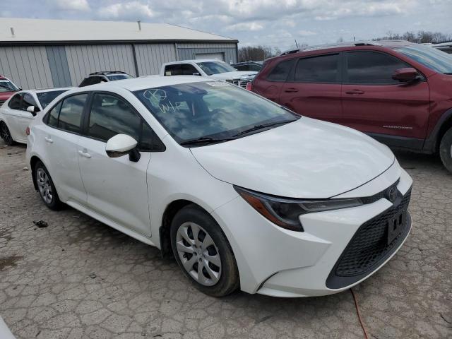 JTDEPMAE4N3009826 - 2022 TOYOTA COROLLA LE WHITE photo 4
