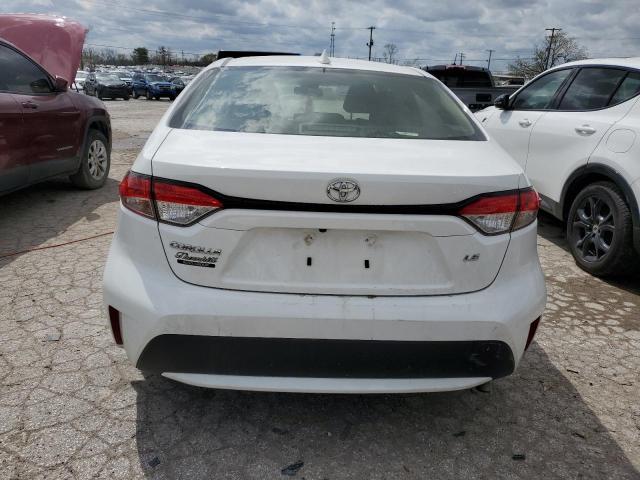 JTDEPMAE4N3009826 - 2022 TOYOTA COROLLA LE WHITE photo 6