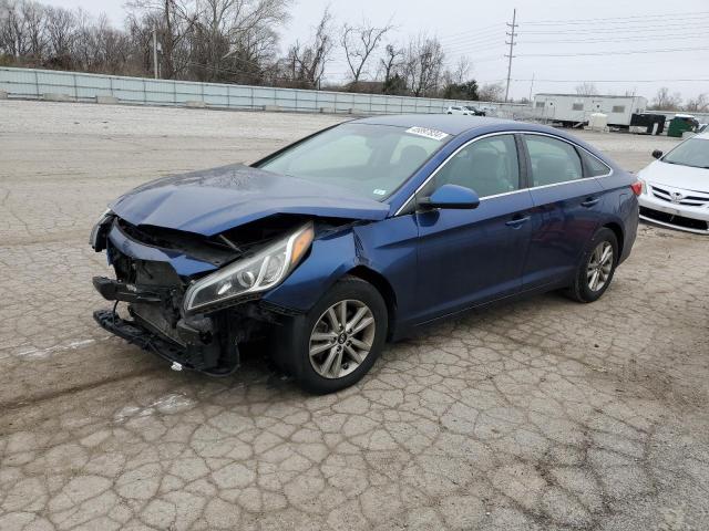 5NPE24AF7GH266557 - 2016 HYUNDAI SONATA SE BLUE photo 1