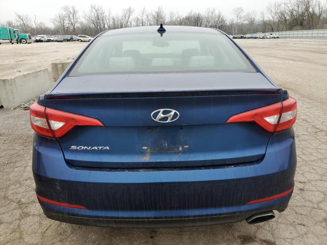 5NPE24AF7GH266557 - 2016 HYUNDAI SONATA SE BLUE photo 6