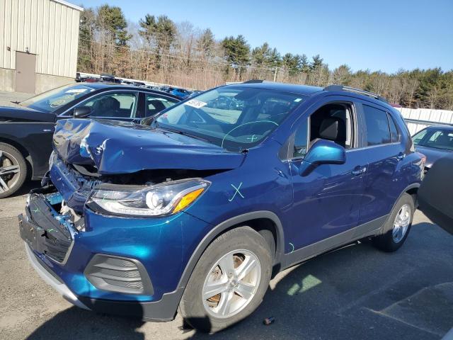 3GNCJLSB0LL310030 - 2020 CHEVROLET TRAX 1LT BLUE photo 1