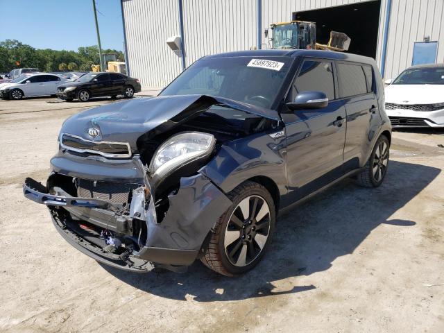 KNDJX3A51F7128050 - 2015 KIA SOUL ! GRAY photo 1