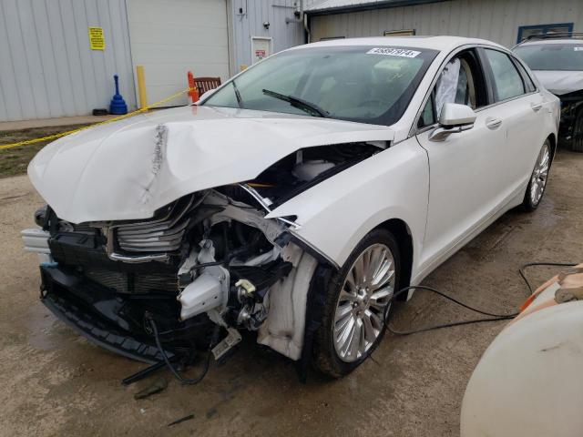 3LN6L2GK6FR606301 - 2015 LINCOLN MKZ WHITE photo 1