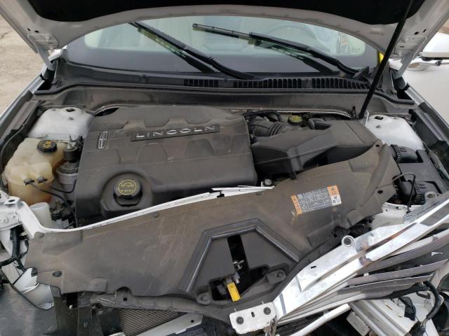3LN6L2GK6FR606301 - 2015 LINCOLN MKZ WHITE photo 11