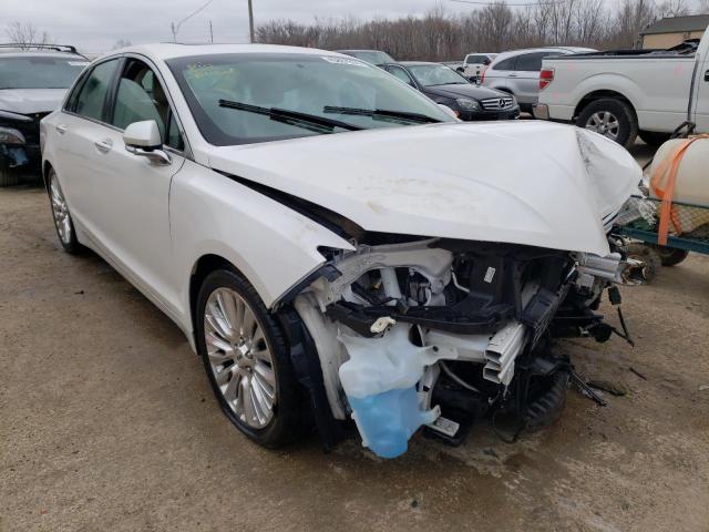 3LN6L2GK6FR606301 - 2015 LINCOLN MKZ WHITE photo 4