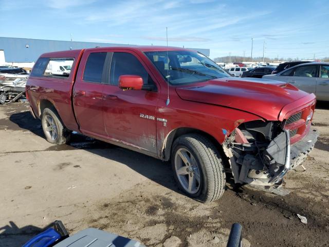 1D3HV18T29S811011 - 2009 DODGE RAM 1500 MAROON photo 4