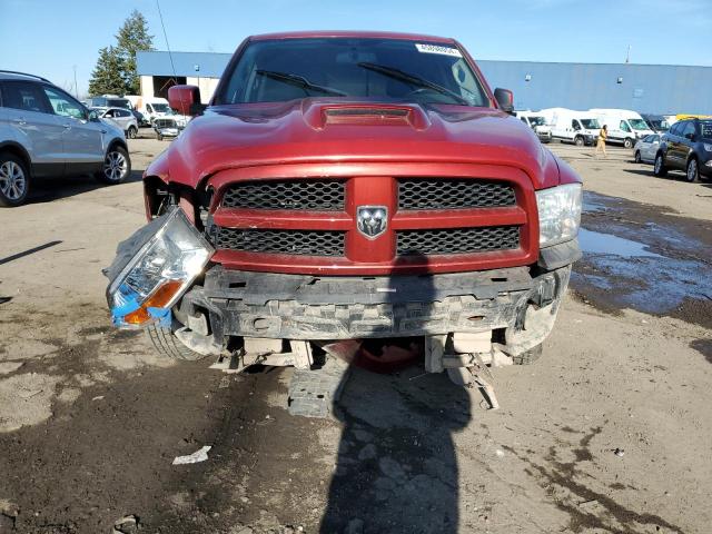 1D3HV18T29S811011 - 2009 DODGE RAM 1500 MAROON photo 5