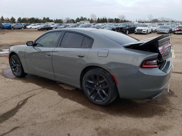 2C3CDXBGXKH672915 - 2019 DODGE CHARGER SXT GRAY photo 2