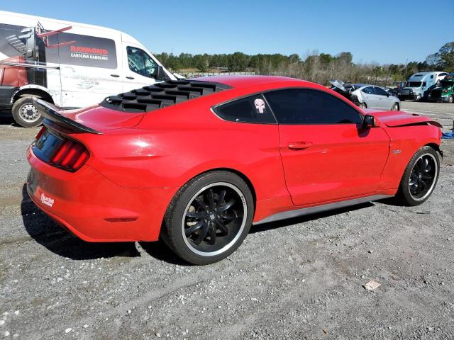 1FA6P8CF7H5335233 - 2017 FORD MUSTANG GT RED photo 3