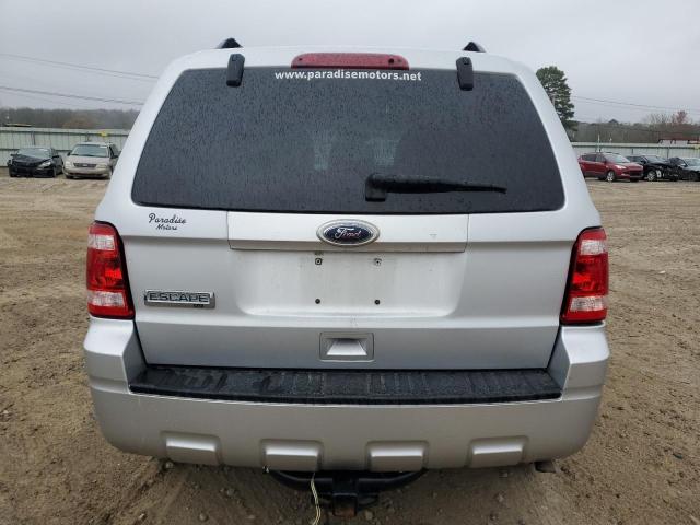 1FMCU0D79AKA87052 - 2010 FORD ESCAPE XLT SILVER photo 6