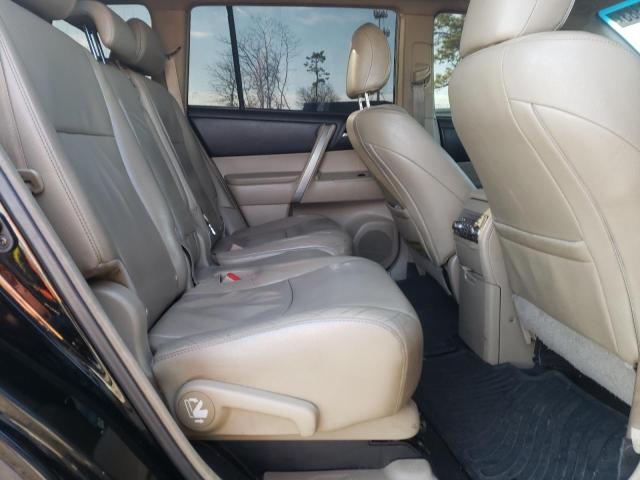 5TDBK3EH6DS213329 - 2013 TOYOTA HIGHLANDER BASE أسود صورة 11