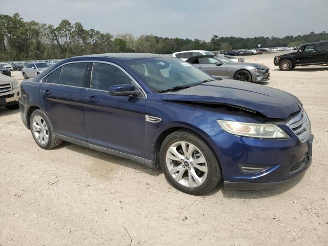 1FAHP2EW0BG130044 - 2011 FORD TAURUS SEL BLUE photo 4