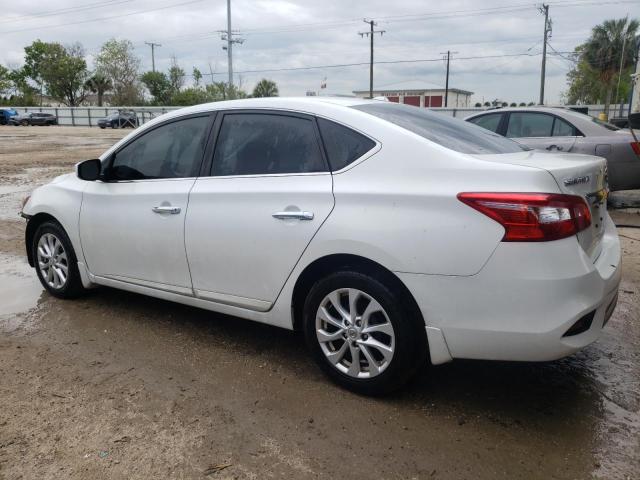 3N1AB7AP7JY262630 - 2018 NISSAN SENTRA S WHITE photo 2