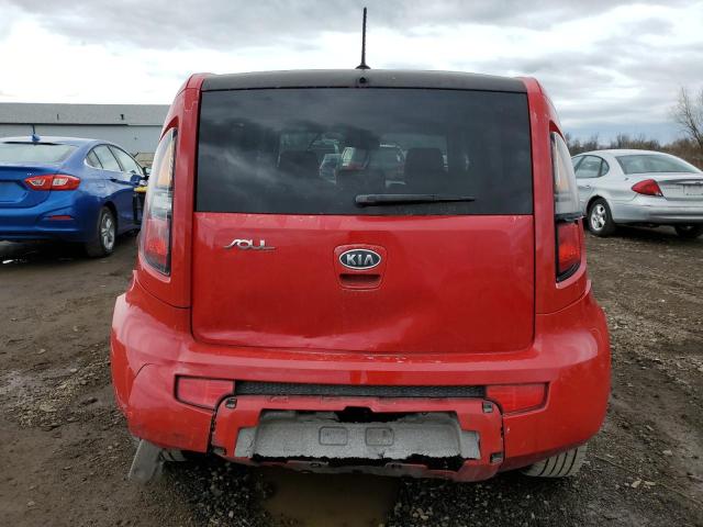 KNDJT2A2XA7058892 - 2010 KIA SOUL + RED photo 6