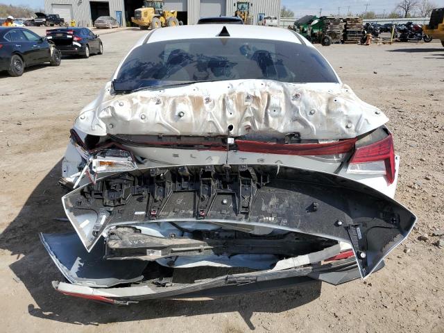 5NPLP4AG2MH033294 - 2021 HYUNDAI ELANTRA LIMITED WHITE photo 6