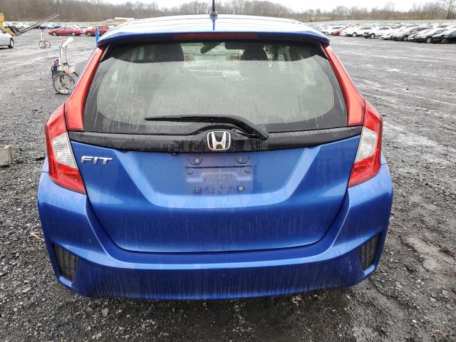 JHMGK5H52GX014049 - 2016 HONDA FIT LX BLUE photo 6