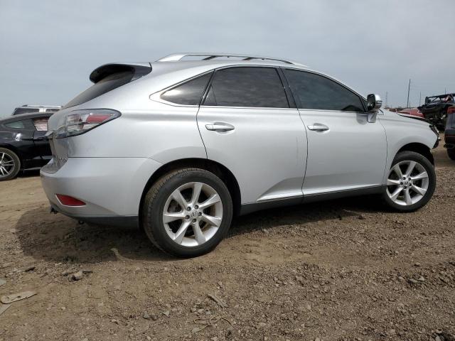 2T2BK1BA9AC018076 - 2010 LEXUS RX 350 SILVER photo 3