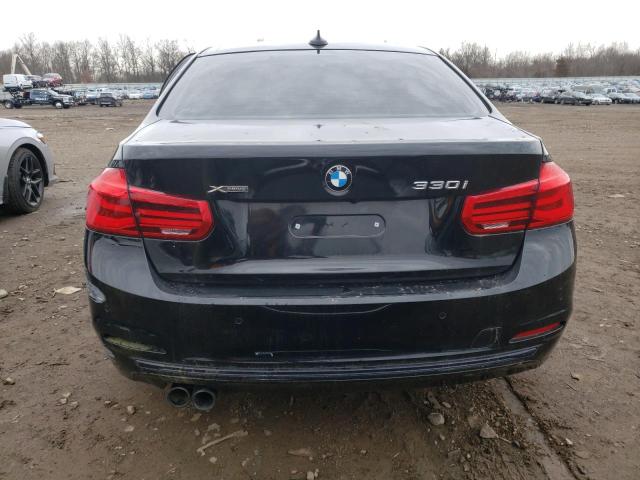 WBA8D9C34HA005593 - 2017 BMW 330 XI BLACK photo 6