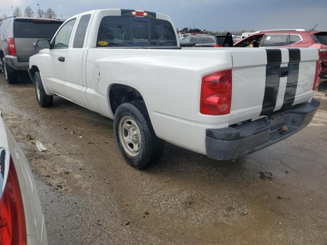 1D7HE22K56S694136 - 2006 DODGE DAKOTA ST WHITE photo 2