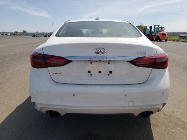 JN1EV7AR4LM251651 - 2020 INFINITI Q50 PURE WHITE photo 6